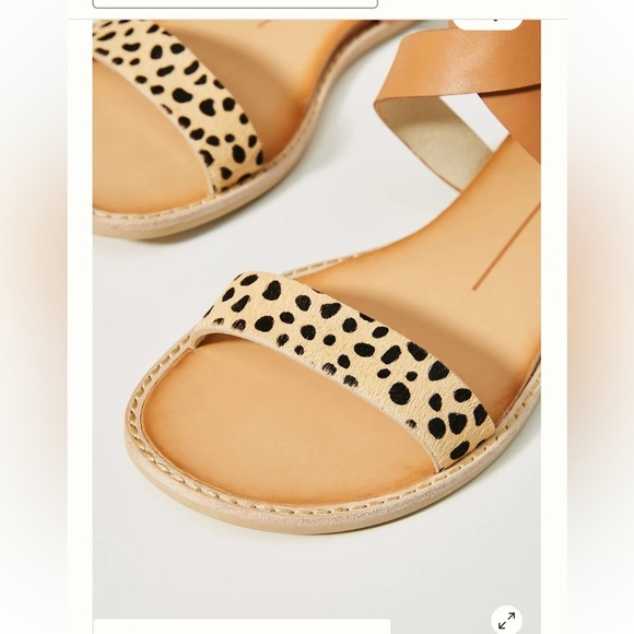 Dolce Vita sandals zip up back side buckle sz 6 Anthropologie - Picture 2 of 7